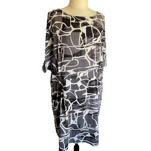 Won Hundred dress chest 40/42”.36” waist hip 40”. length 34”